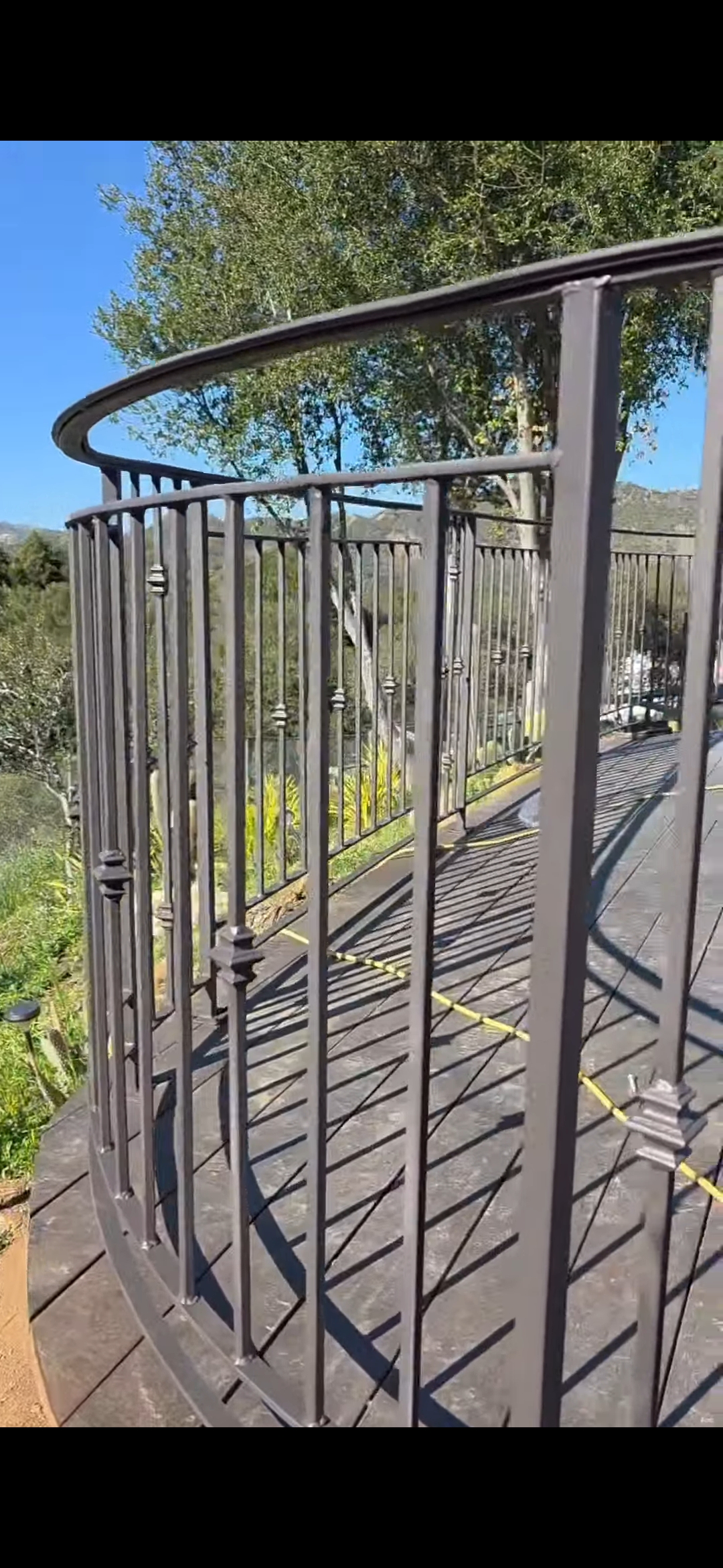 Circular Deck Rail Mountain View