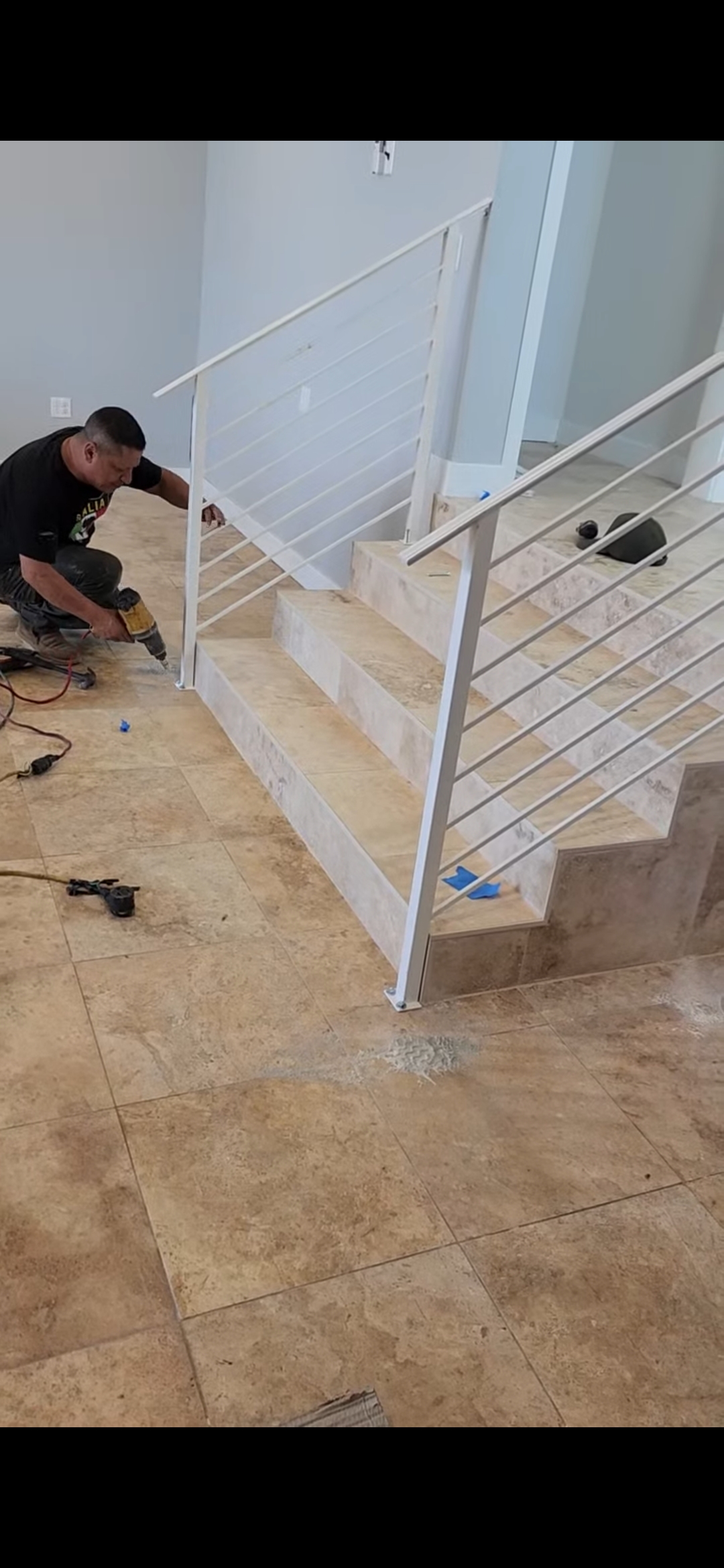 Iron Stair Rail Complete