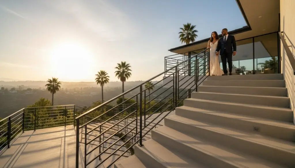 Los Angeles stair guardrail and handrail safety standards